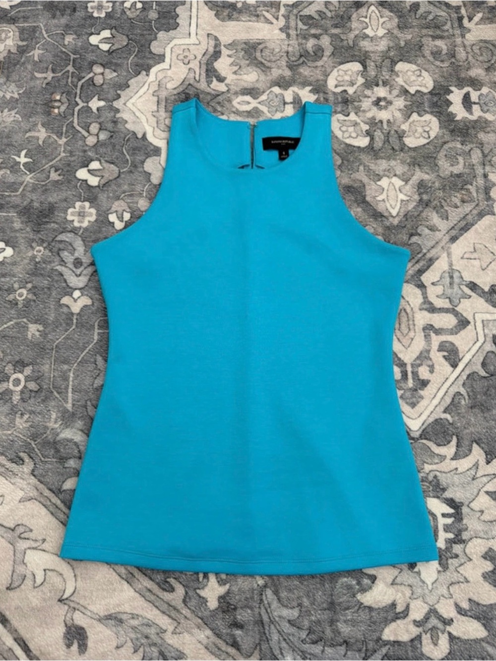 Banana Republic Bright Turquoise Sleeveless Tank